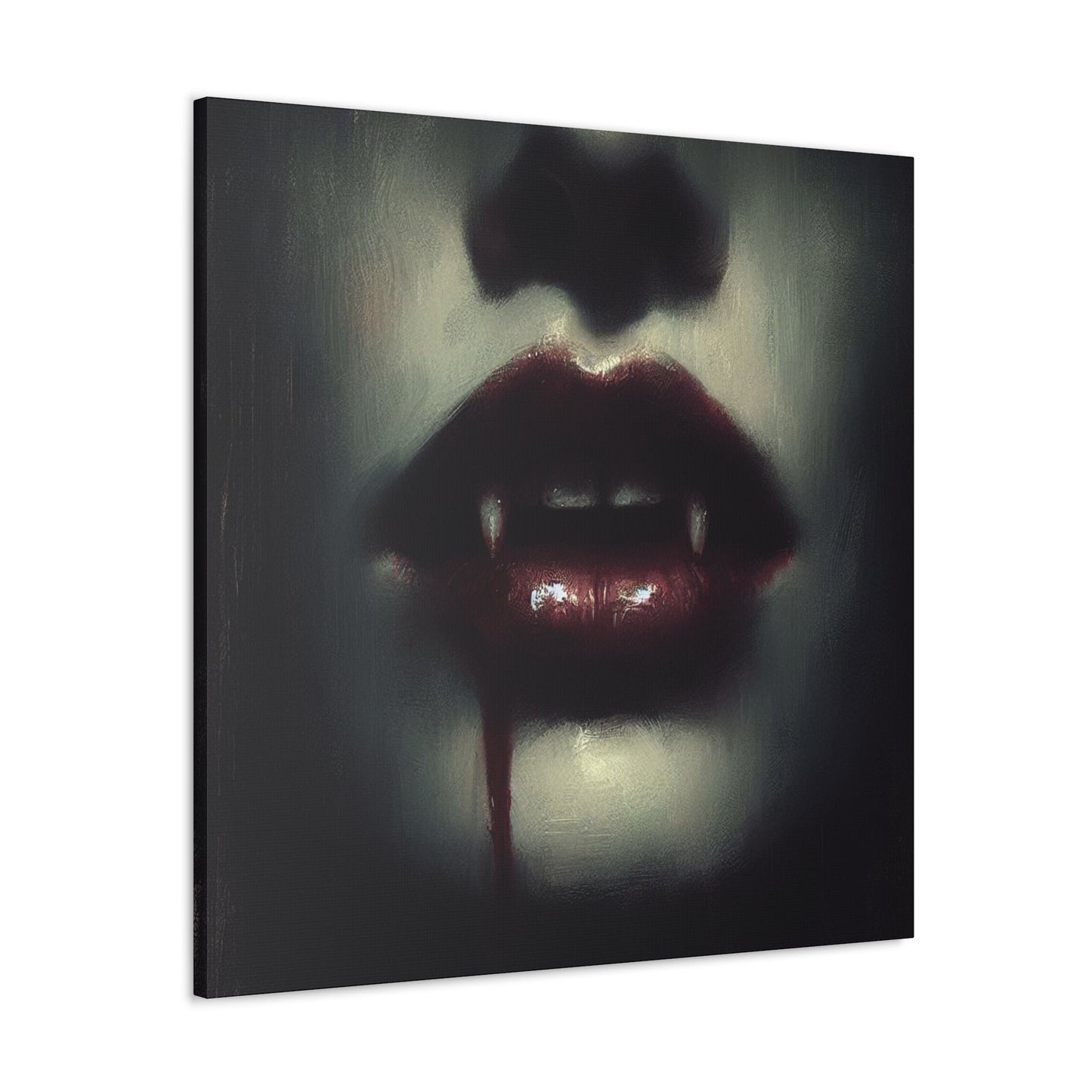 Vampire Lips Canvas Gallery WrapCanvasVTZdesigns36″ x 36″1.25"Art & Wall DecorCanvasFall Picks