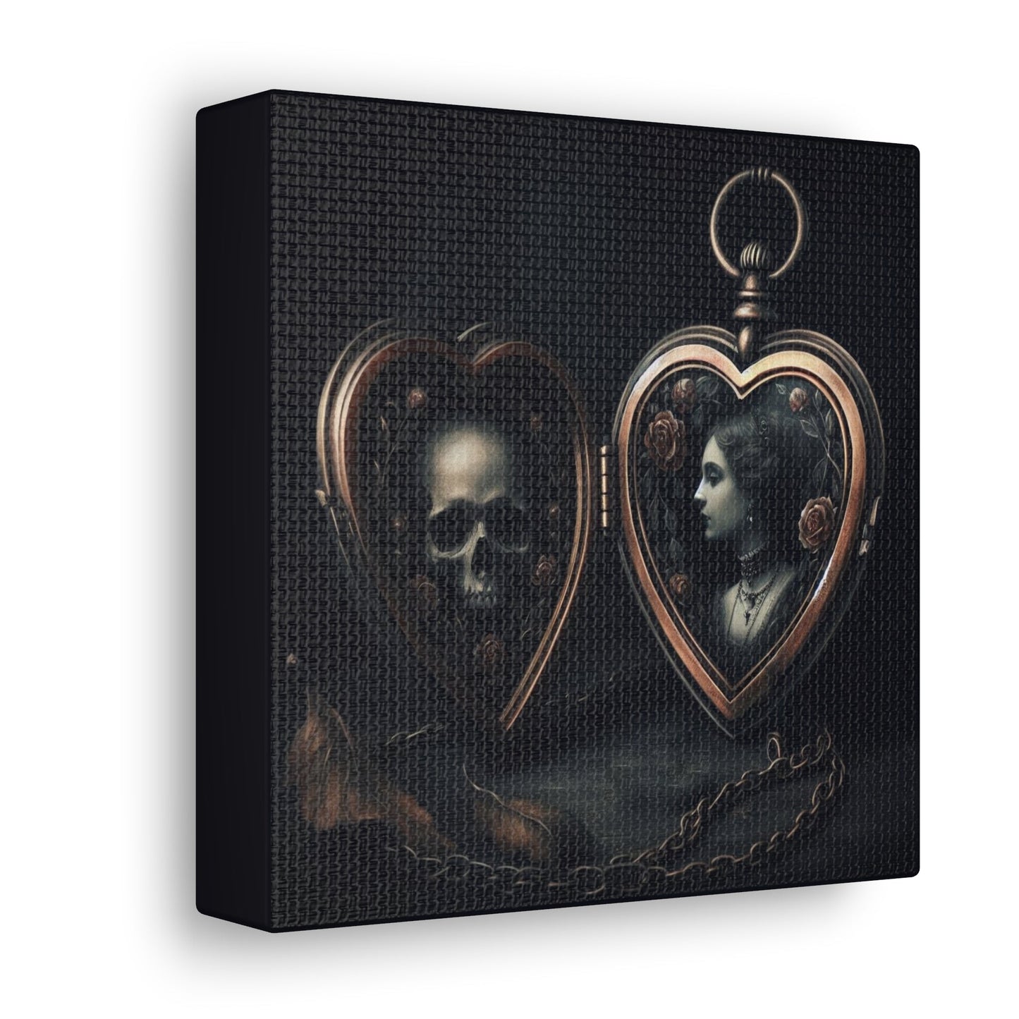 Victorian Locket Canvas Gallery WrapCanvasVTZdesigns6″ x 6″1.25"Art & Wall DecorbaroqueCanvas