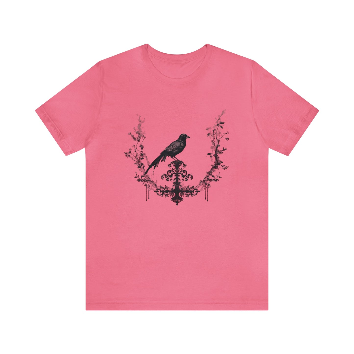 Vintage Raven Tee ShirtT - ShirtVTZdesignsCharity PinkXSbaroqueCottonCrew neck