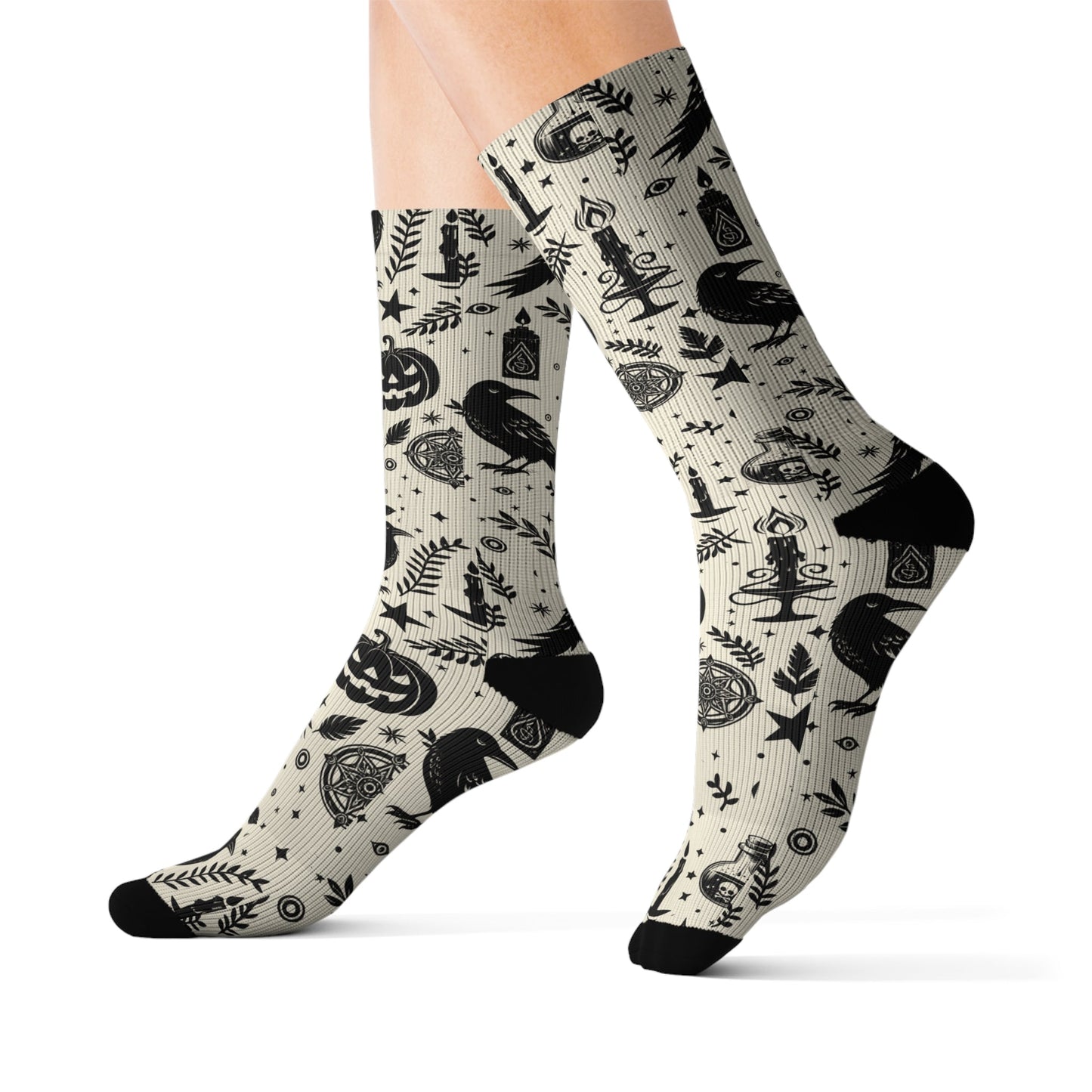 Witchy SocksAll Over PrintsVTZdesignsMAccessoriesAll Over PrintAOP