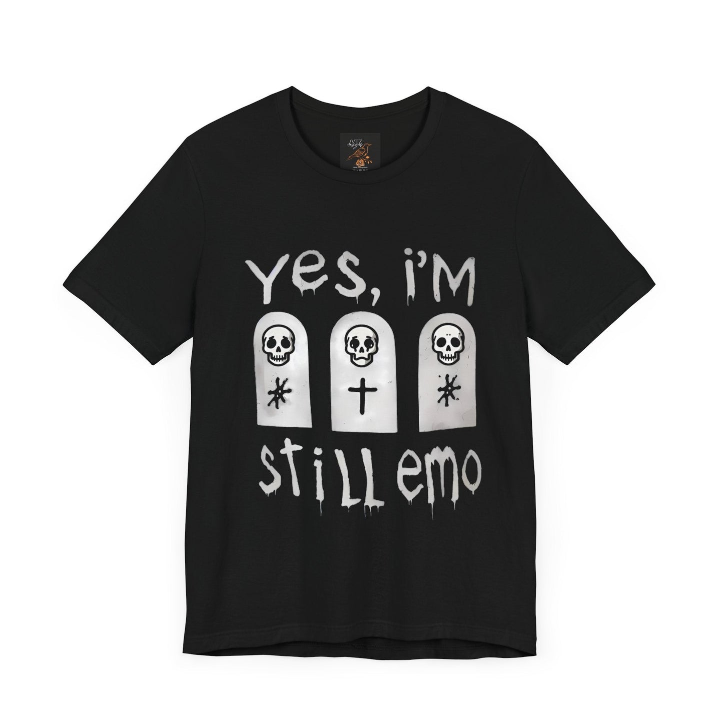 Yes I'm Still Emo Tee ShirtT - ShirtVTZdesignsBlackXSclothesclothingCotton
